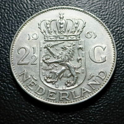 2 1/2 GULDENI 1961 OLANDA