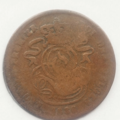 2 Centimes 1836 Belgia  pret