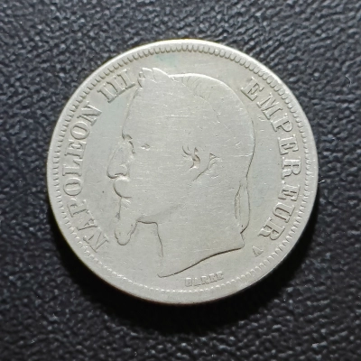 2 FRANCI 1866 FRANTA