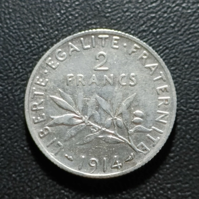 2 FRANCI 1914 FRANTA