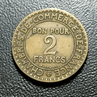 2 FRANCI 1923 FRANTA