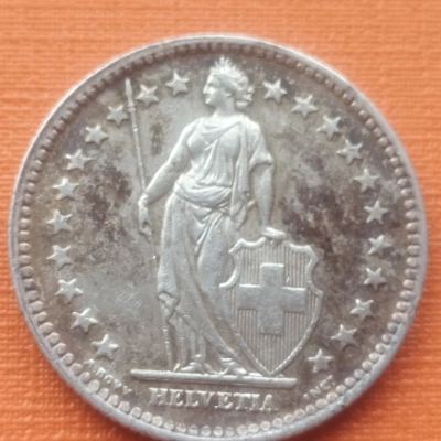 2 Franci 1946 Elvetia  pret