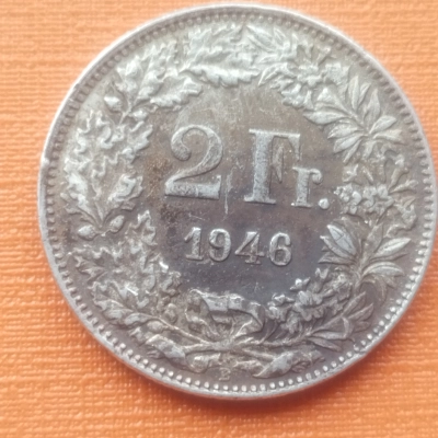 2 Franci 1946 Elvetia 