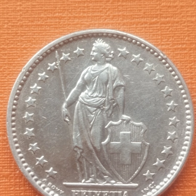 2 Franci Elvetia 1965 pret