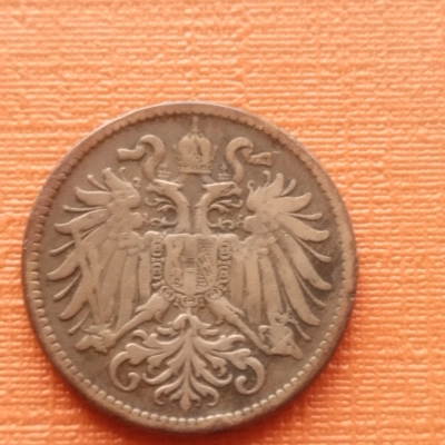 2 Halieri 1906 AUNC Austria  pret