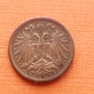 2 Halieri 1910 UNC Austria  pret