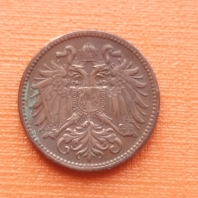 2 Halieri 1908 UNC Austria  pret