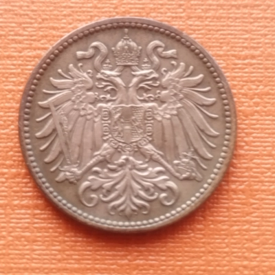 2 Halieri 1914 UNC patină Austria  pret