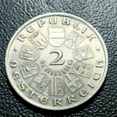 2 SILINGI 1928 AUSTRIA pret