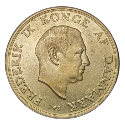 2 kroner 1958 UNC pret