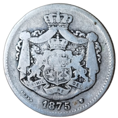 moneda 2 lei 1875
