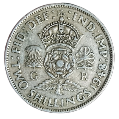2 Shillings 1948 pret