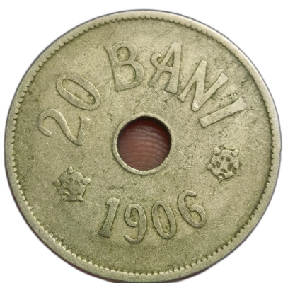 moneda 20 Bani 1906