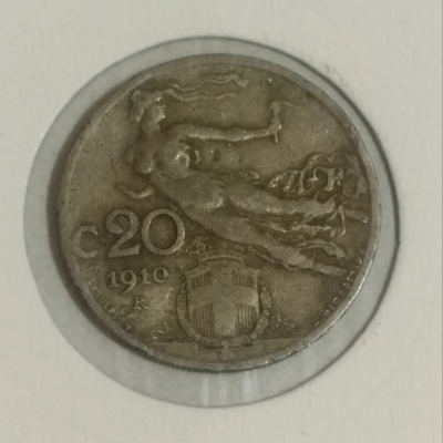 20 centisimi 1910 ITALIA