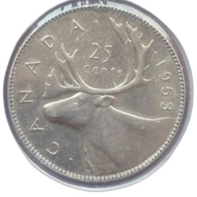 25 Centi 1953 Canada 