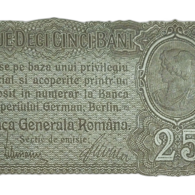 25 bani 1917