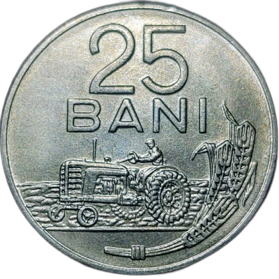 25 bani 1966 pret
