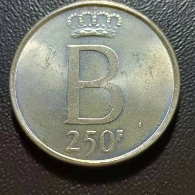 250 FRANCI 1976 BELGIA pret