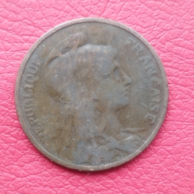 5 Centime 1907 France  pret