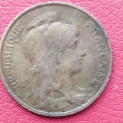 5 Centime 1917 France  pret