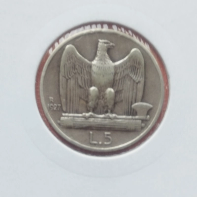 5 Lire 1927 Italia