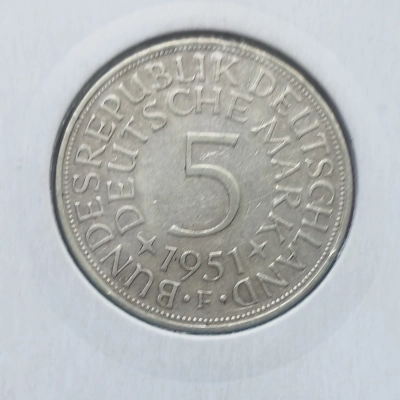 5 Mărci 1951 F Germania 