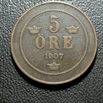 5 ORE 1907 SUEDIA
