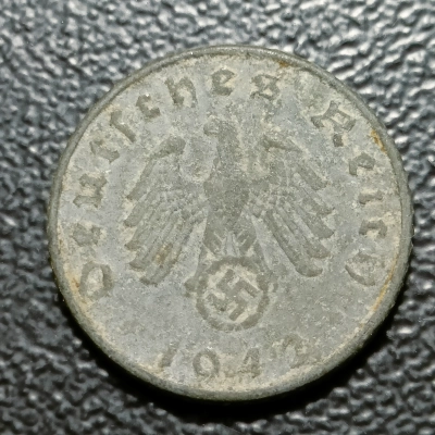 5 REICHSPFENIGI 1942 GERMANIA