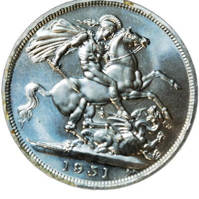 5 Shillings 1951 Anglia pret