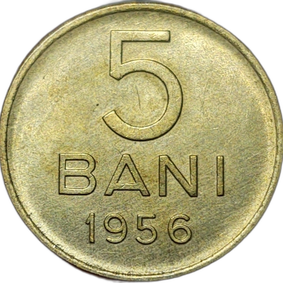 5 bani 1956 pret