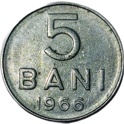 5 bani 1966 pret