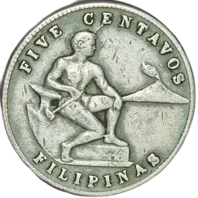 5 centavos 1944 pret