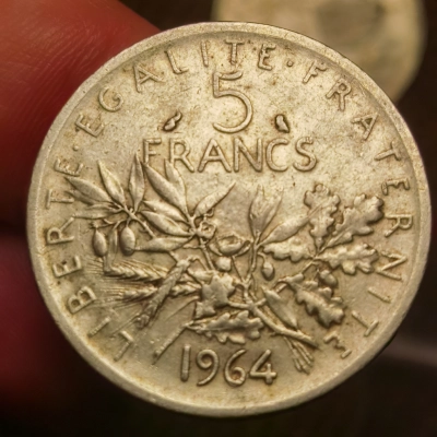 5 francs 1964 pret
