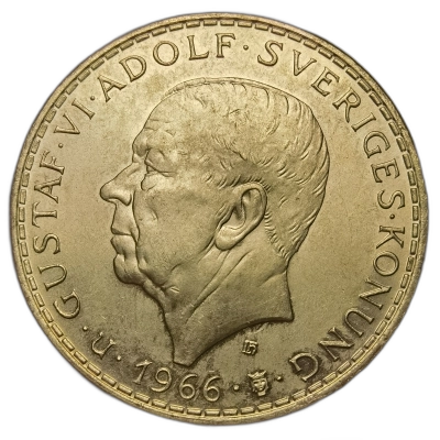 moneda 5 kronor 1966