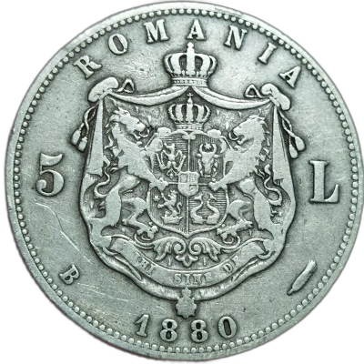 5 lei 1880 pret