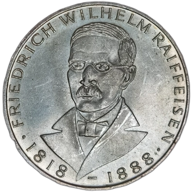 moneda 5 mark 1968