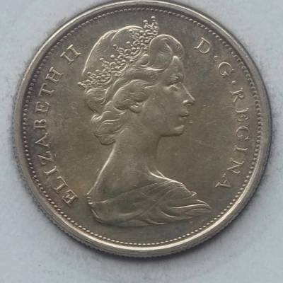 50 Centi Canada 1967 pret