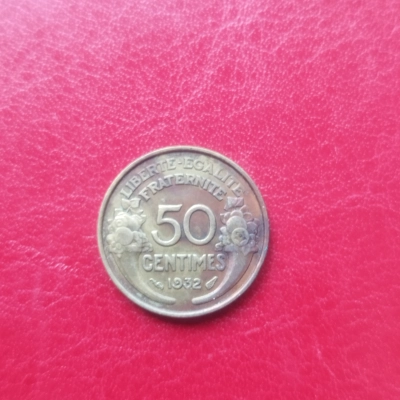 50 Centines 1932 Franta 