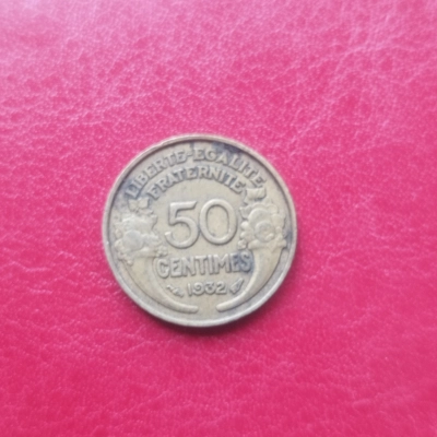 50 Centines 1932 Franta