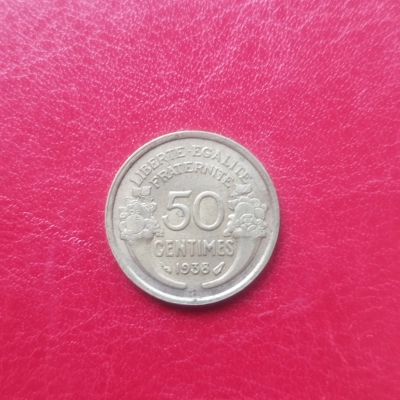 50 Centines 1938 Franta