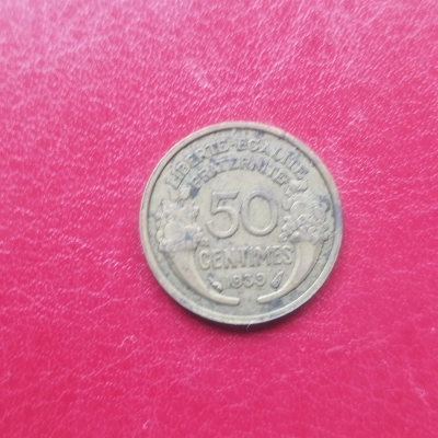 50 Centines 1939 Franta 