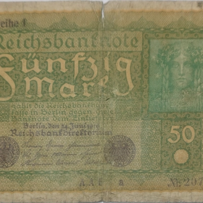 50 Reichsmark 1910 Germania 