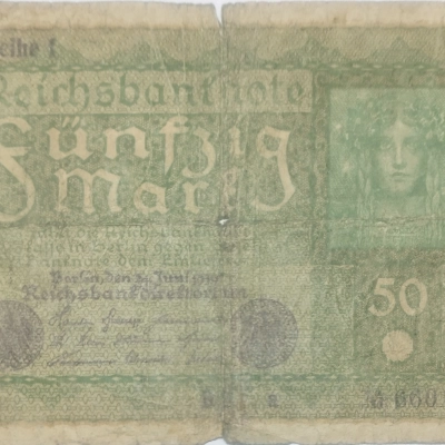 50 Reichsmark 1910 Germania 