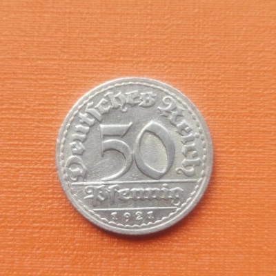 50 Reichspfenning 1921 Germania 