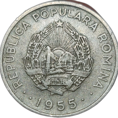 50 bani 1955 pret