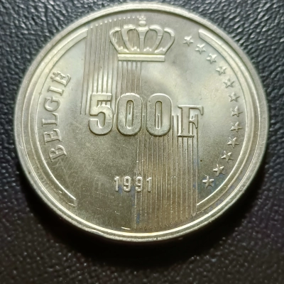 500 FRANCI 1991 BELGIA