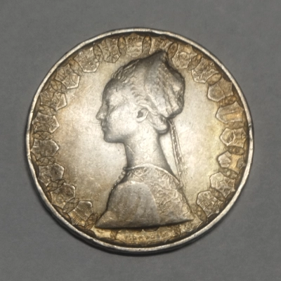 500 lire 1958 AUNC Italia  pret