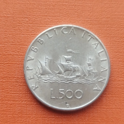 500 Lire 1966 UNC Italia