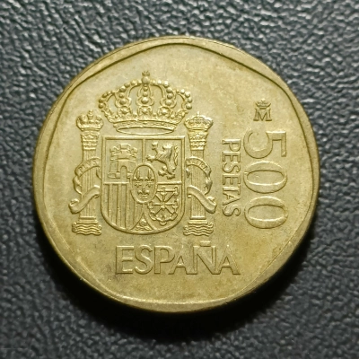 500 PESETAS 1989 SPANIA RARA pret