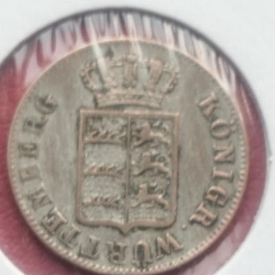 6 Kreuzer 1840 Wurttemberg Germania  1940 pret